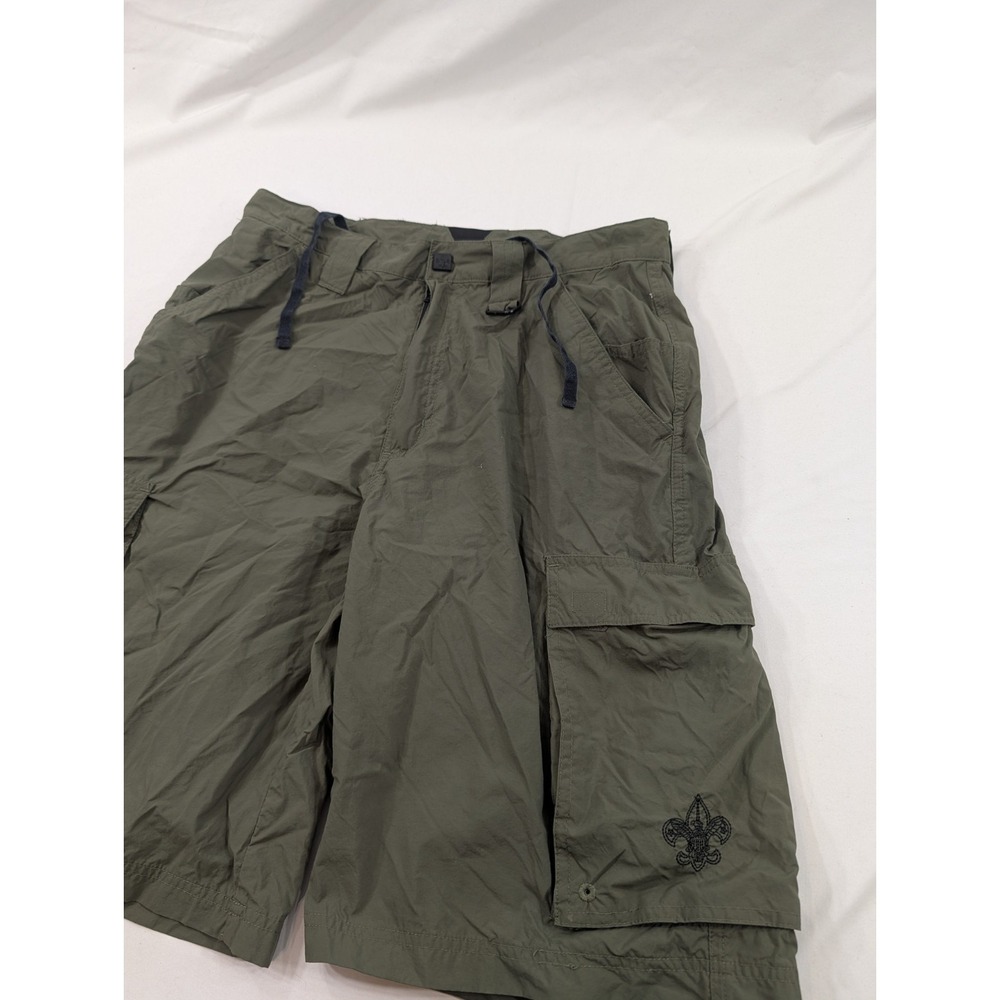 Boy Scouts of America Shorts Adult Small Centennial Uniform Cargo Nylon‎ Outdoor